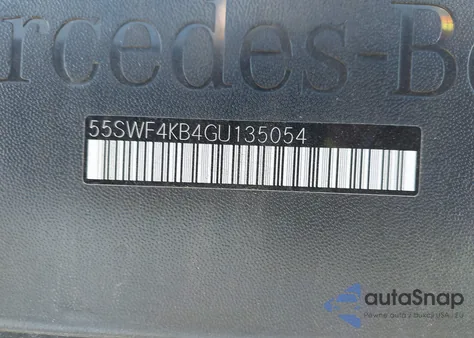 2016 Mercedes-Benz C 300 4Matic из США, поврежденный, VIN 55SWF4KB4GU135054